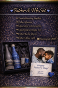 Pour Up Pretty- Father & Me Set
