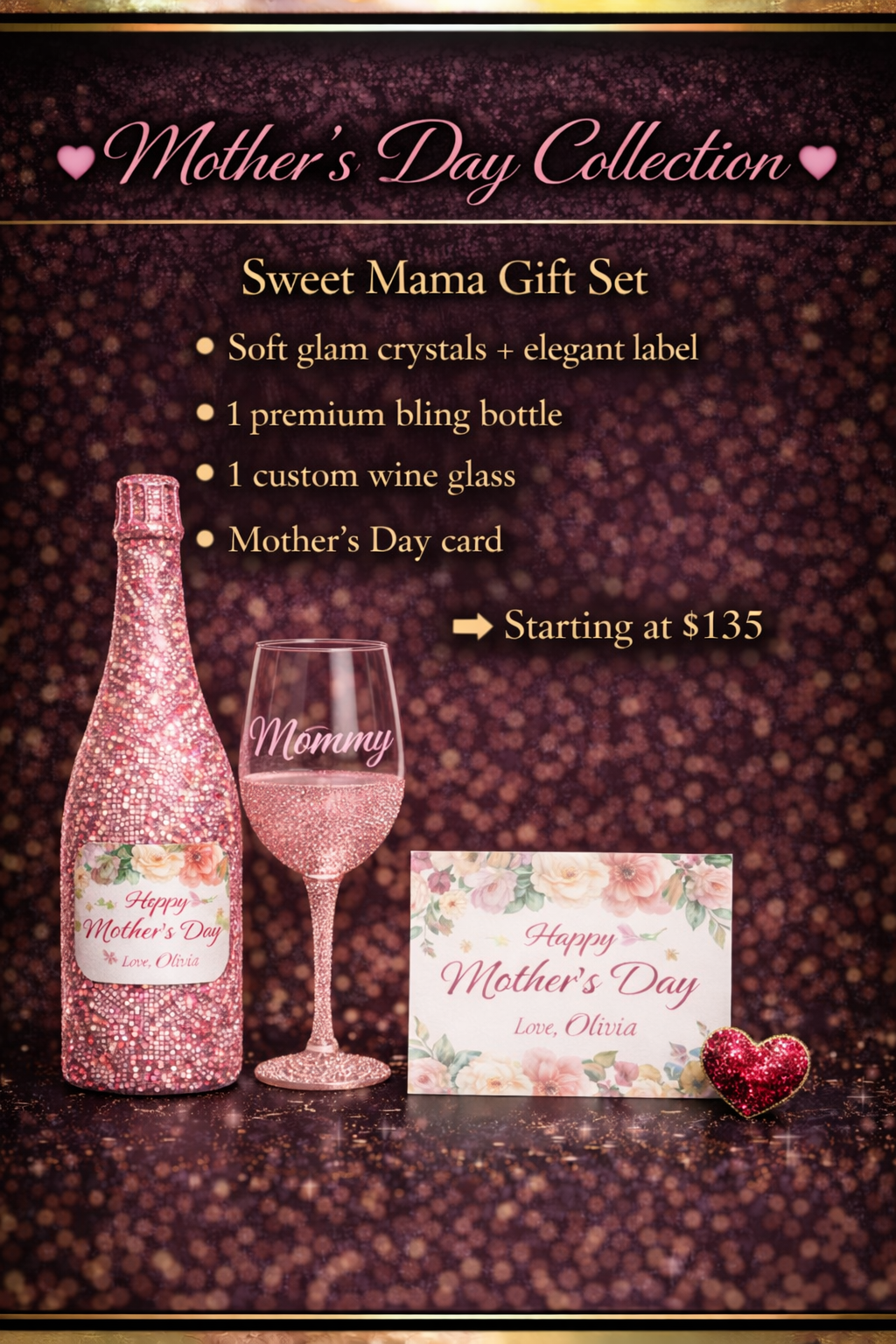 Pour Up Pretty- Sweet Mama Gift Set