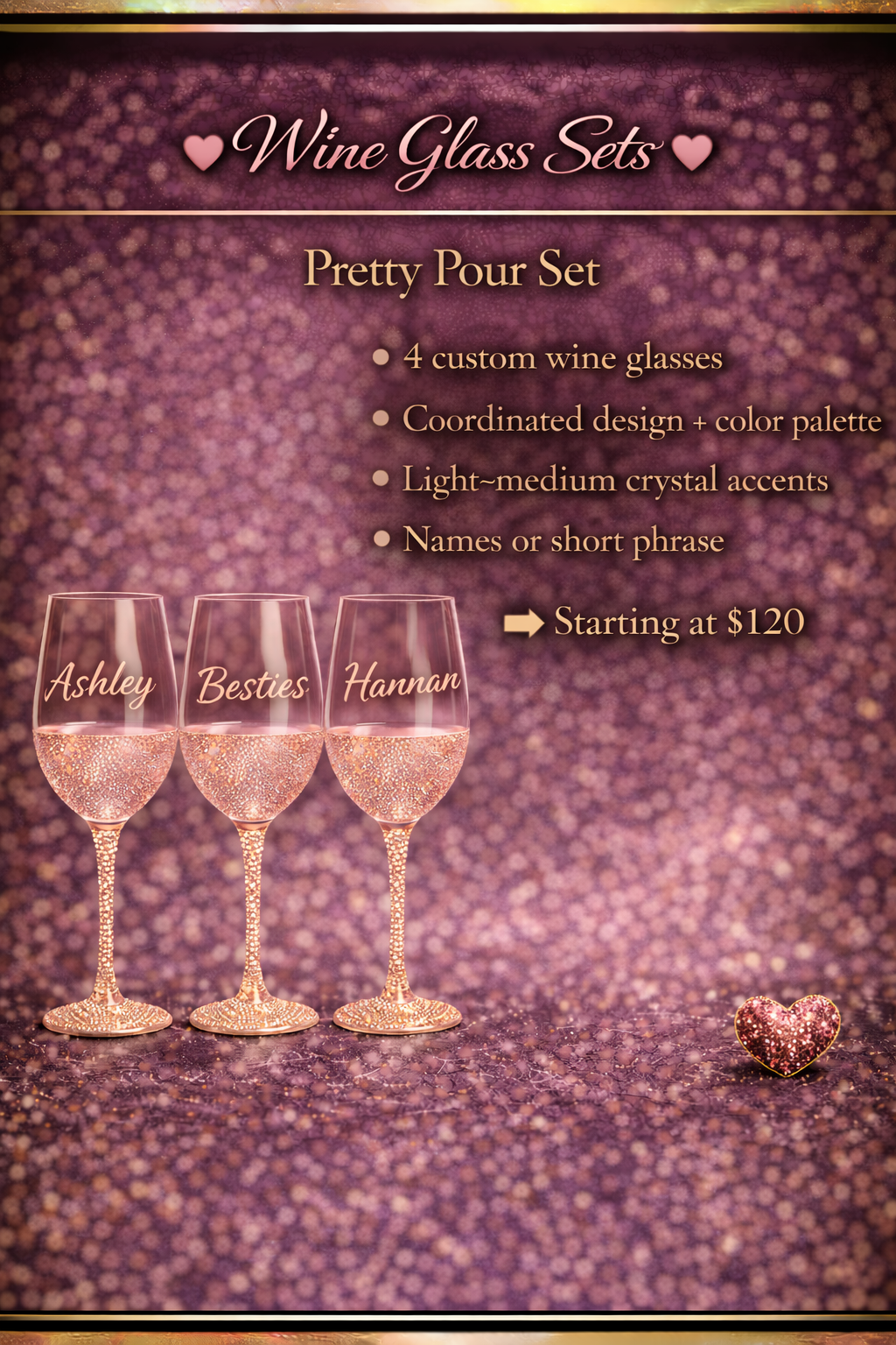 Pour Up Pretty- Pretty Pour Set