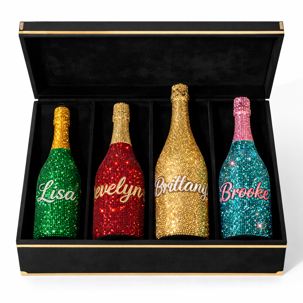 Pour Up Pretty- Full crystal statement bottle