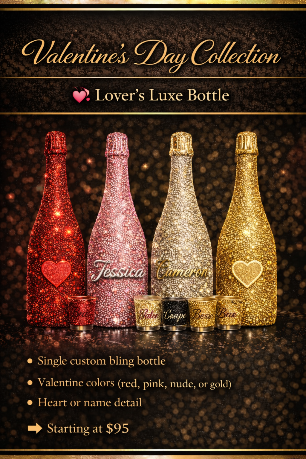 Pour Up Pretty- Lover's Luxe Bottle