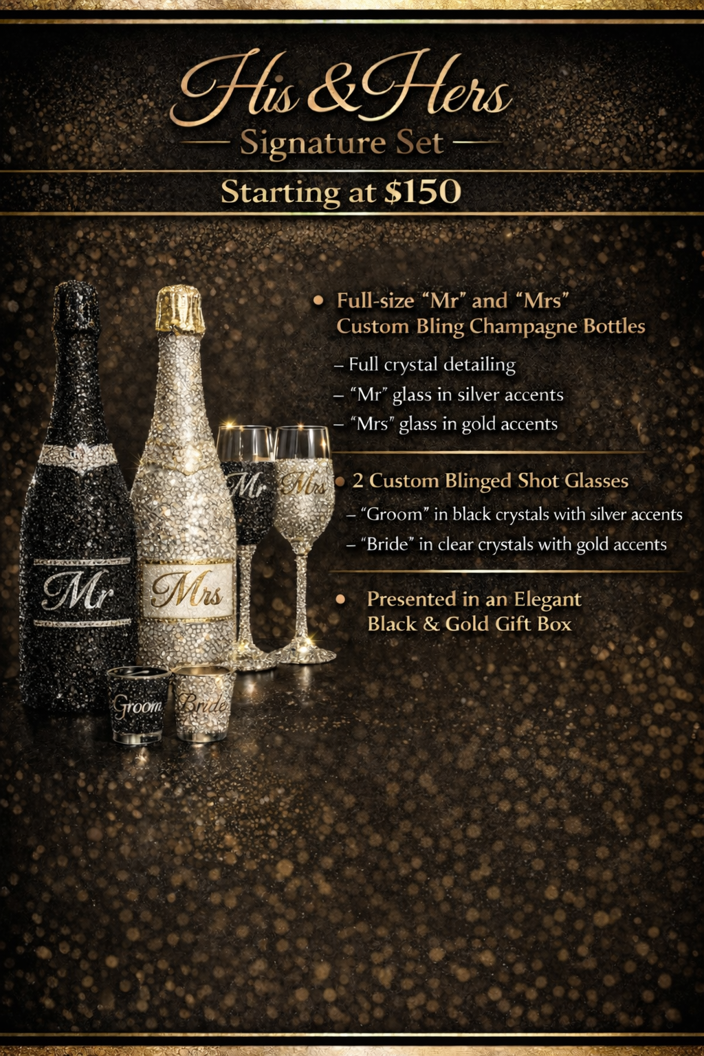 Pour Up Pretty- His and Hers Signature set